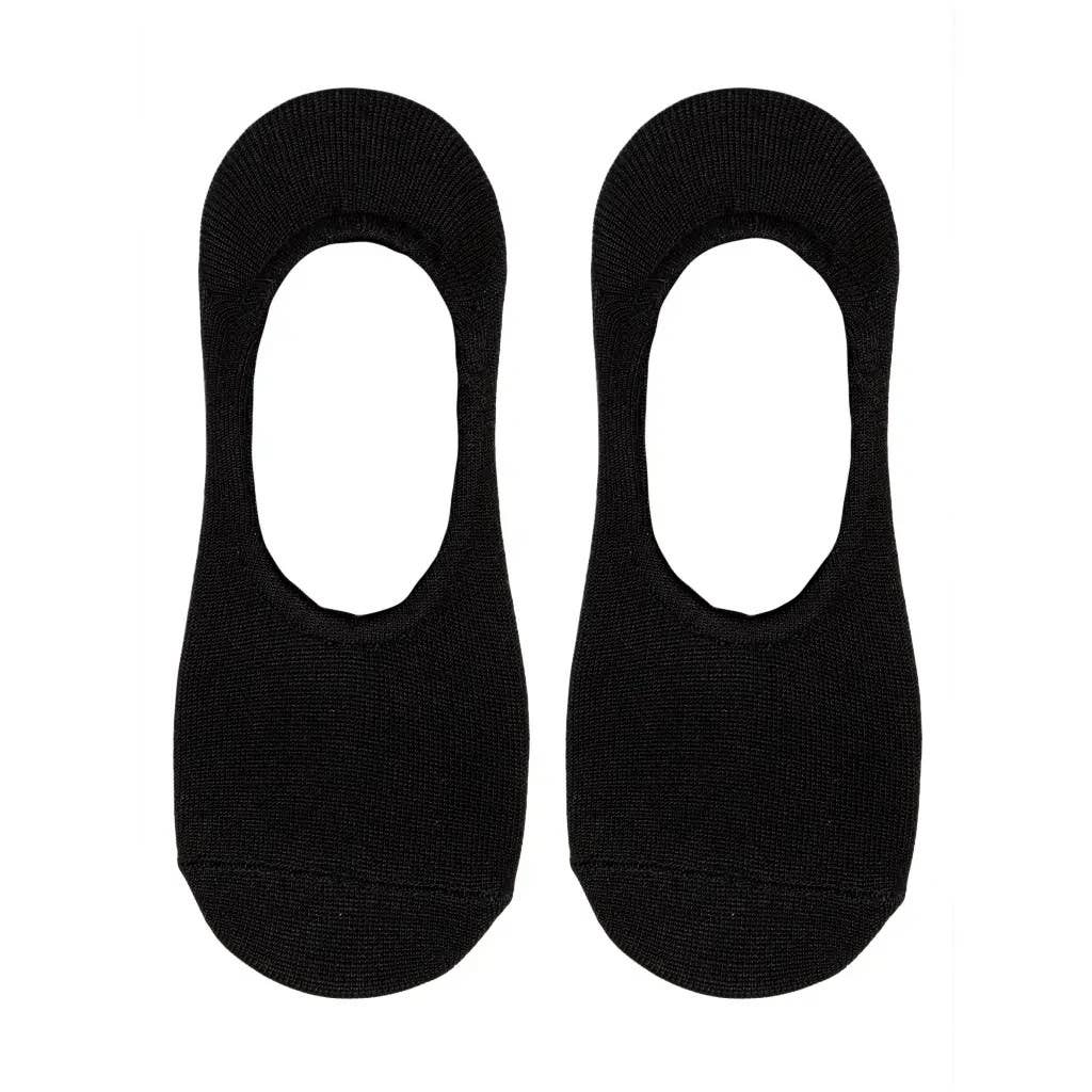 No-Show Socks - Solid Black