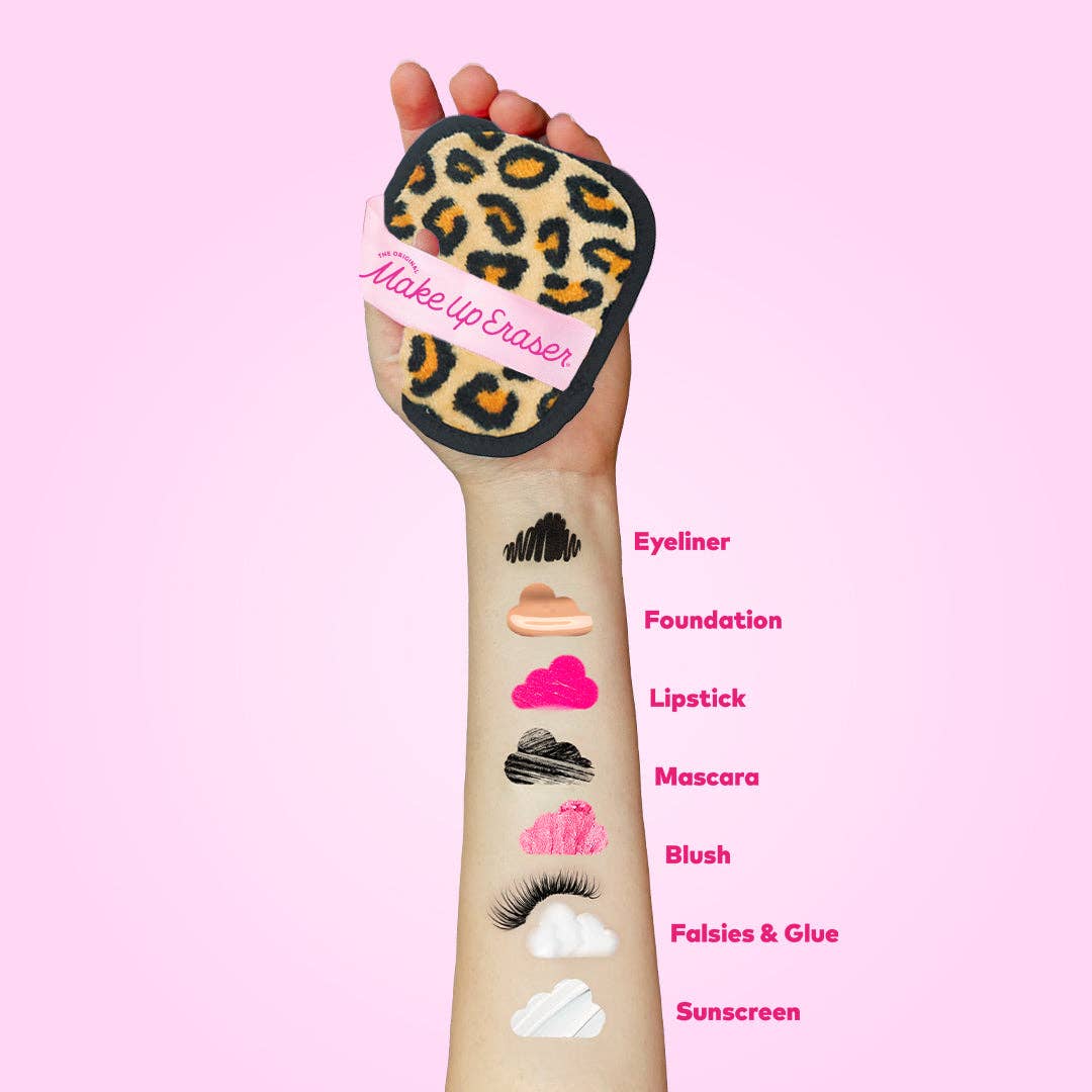 Leopard 7-Day Makeup Eraser Set
