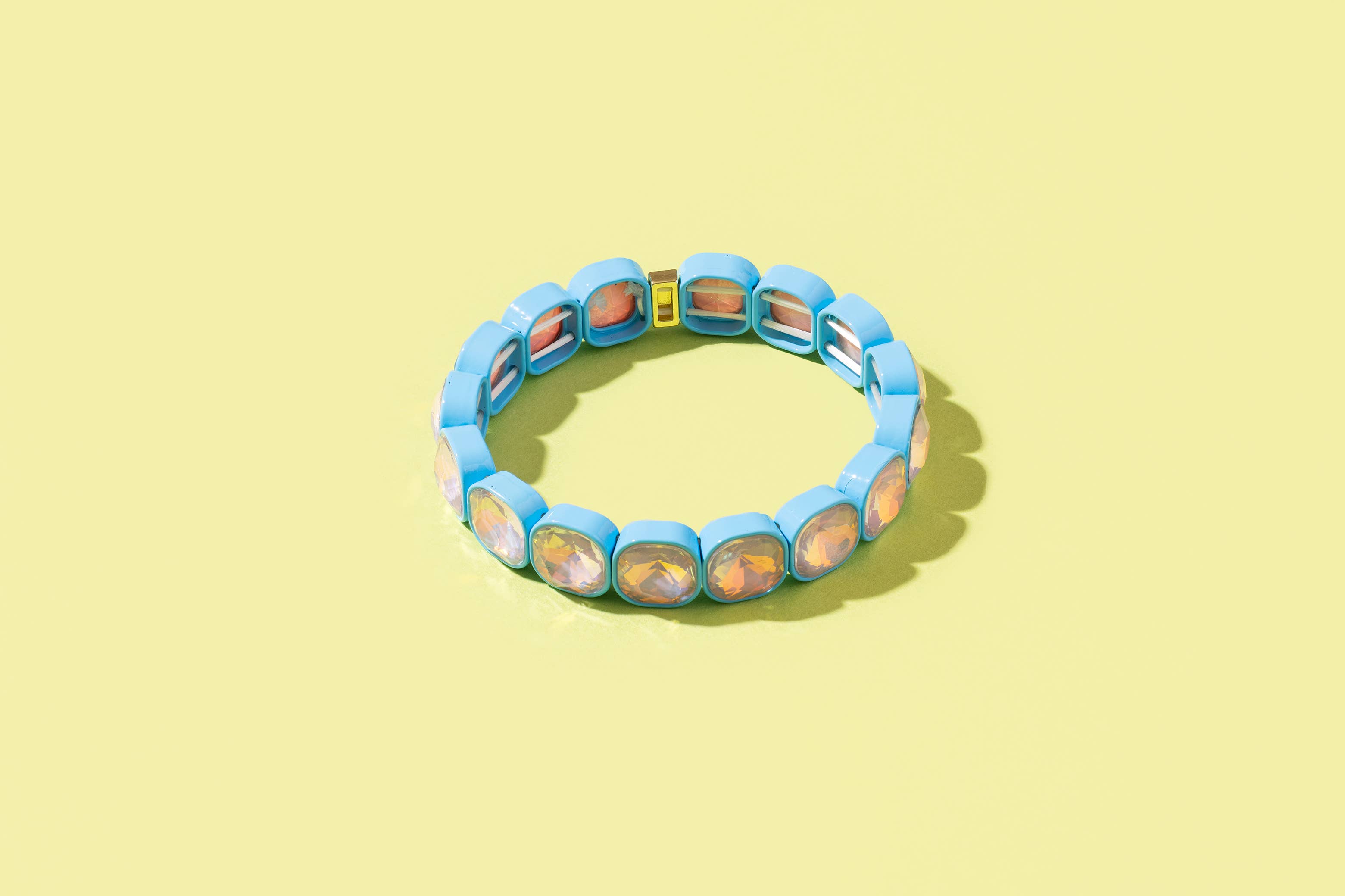 Enamel Stretch Bracelet - MULTIPLE COLORS & STYLES