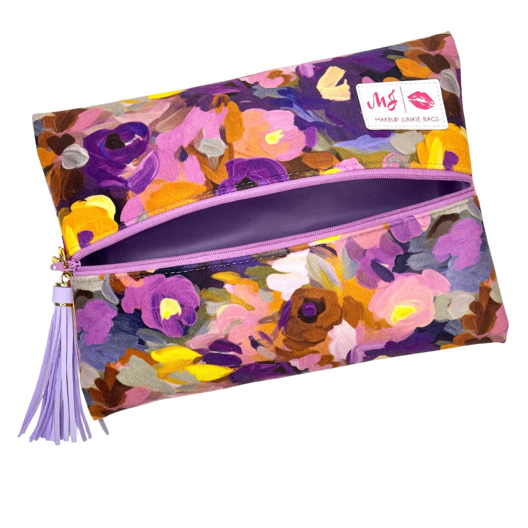 Meadow Lilac Makeup Junkie Bag