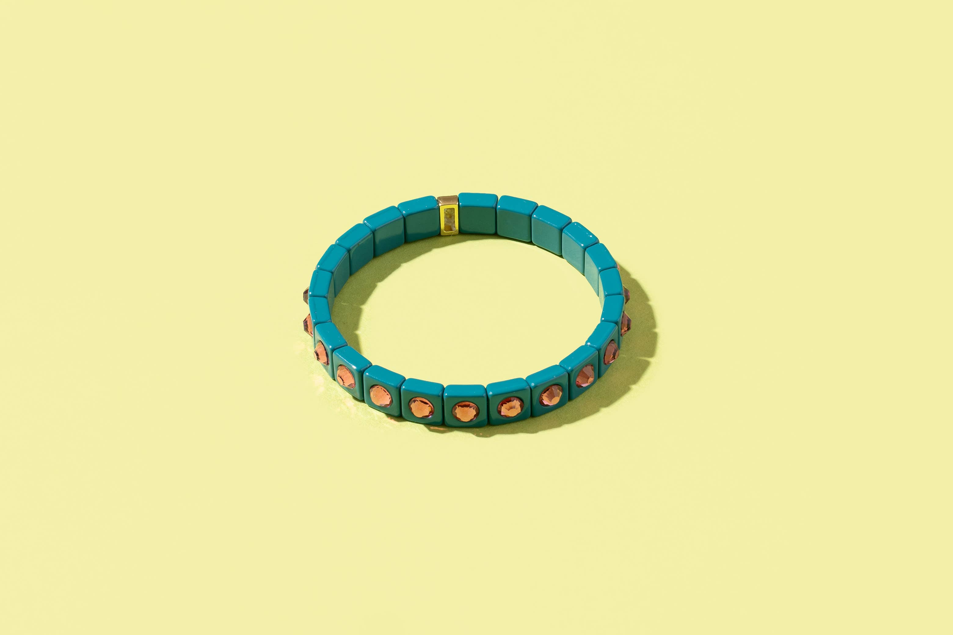 Enamel Stretch Bracelet - MULTIPLE COLORS & STYLES