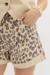 Leopard Shorts