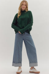 Forest Knit Sweater Top