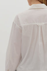 Collared Layering Top w/ Fabulous Details - 2 COLORS