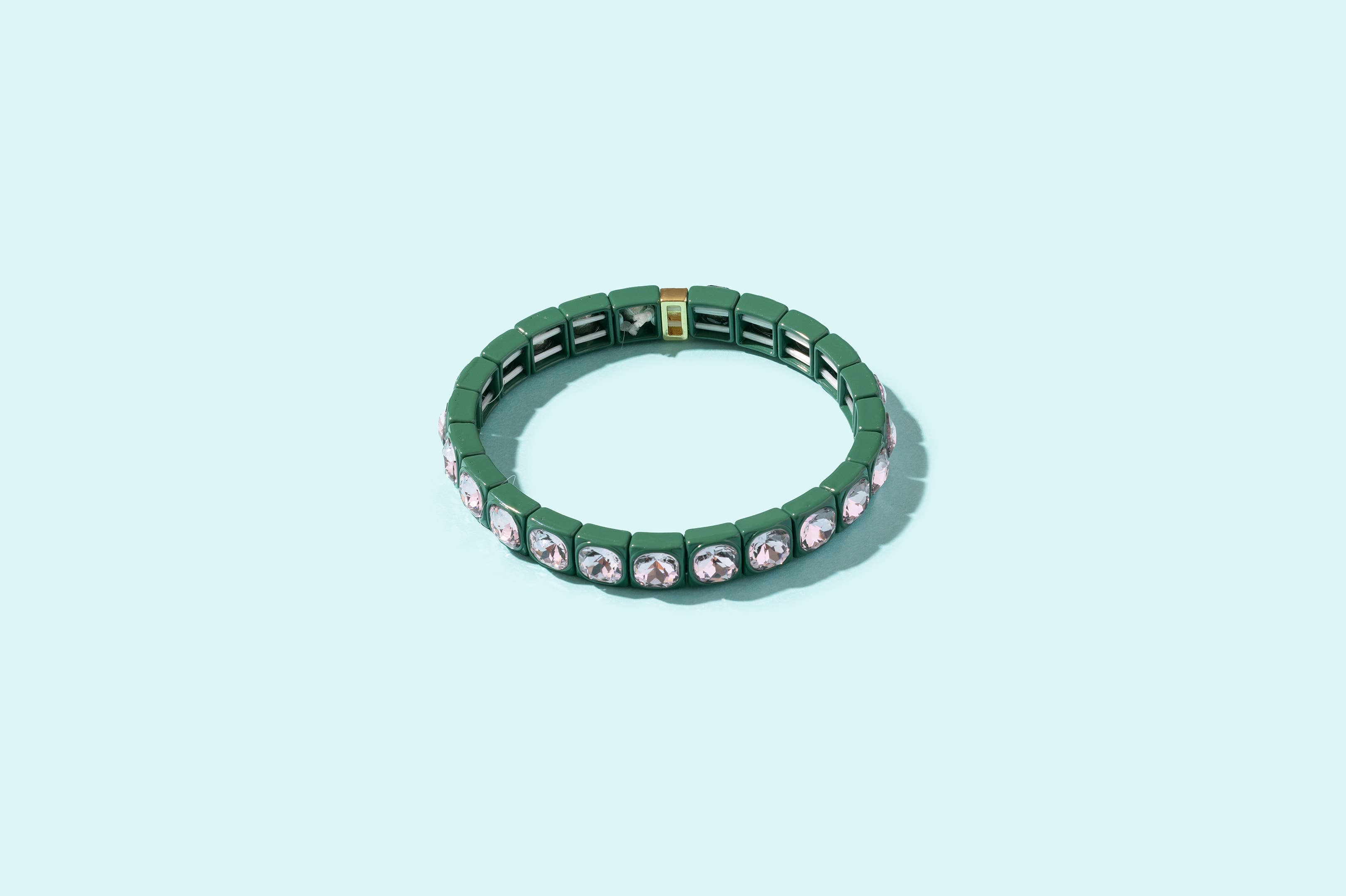 Enamel Stretch Bracelet - MULTIPLE COLORS & STYLES