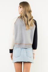 Colorblock THML Knit Top