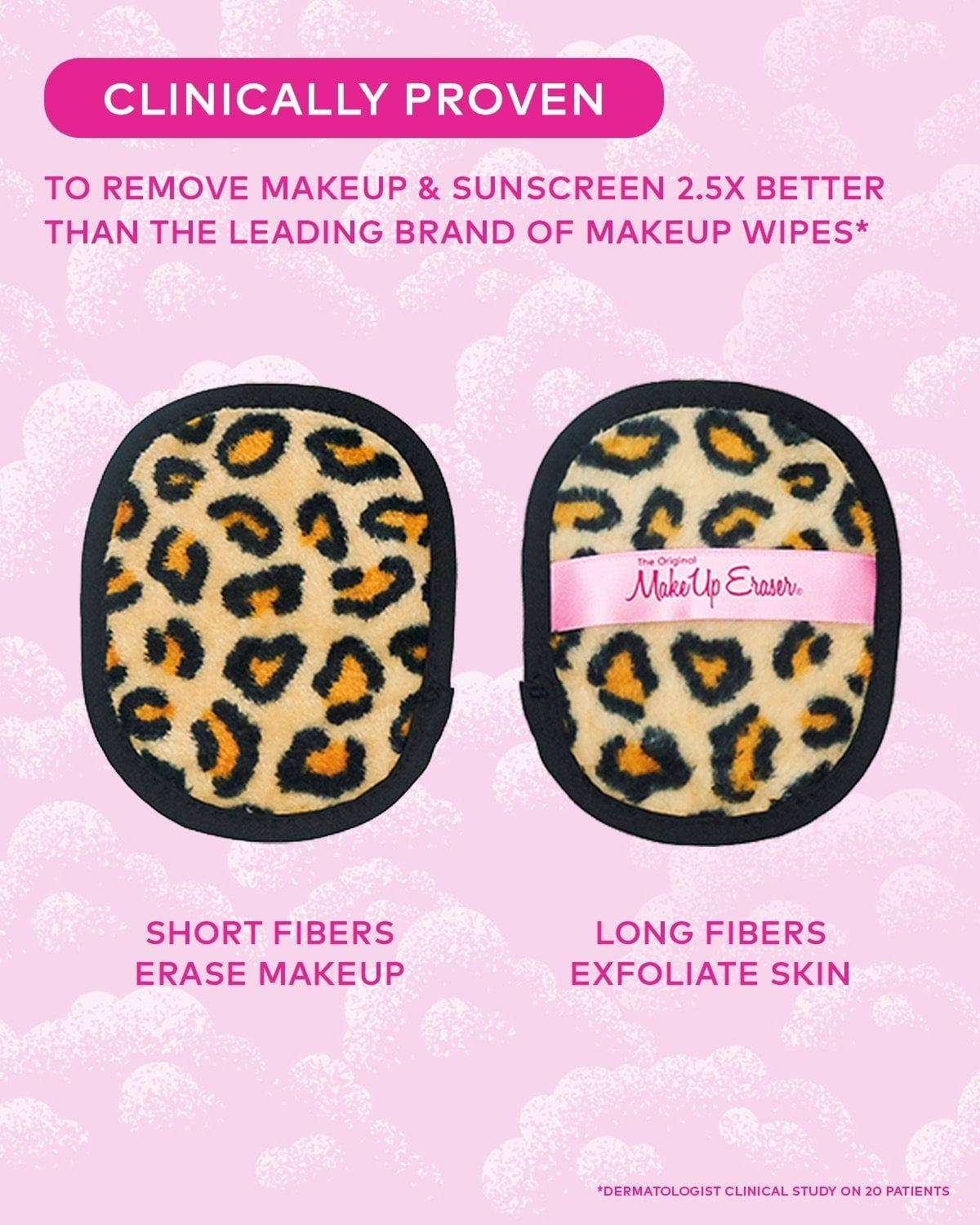 Leopard 7-Day Makeup Eraser Set