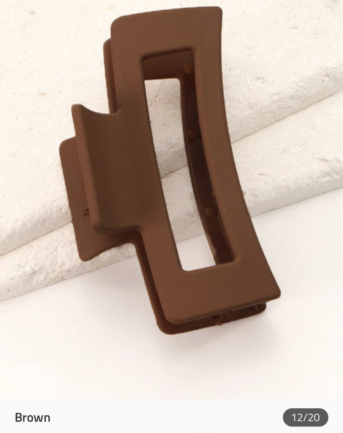Large Rectangle Claw Clips