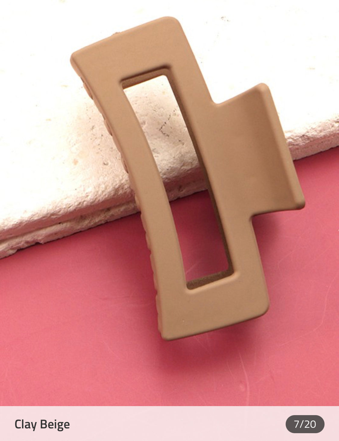 Large Rectangle Claw Clips